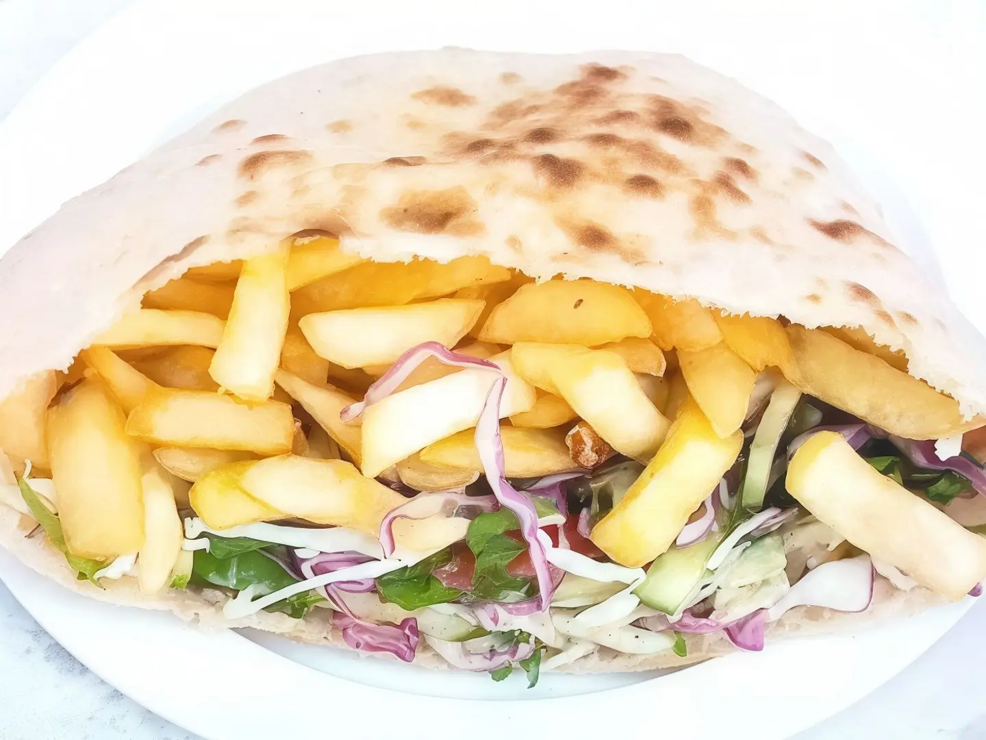 ساندوتش بطاطا مقلية