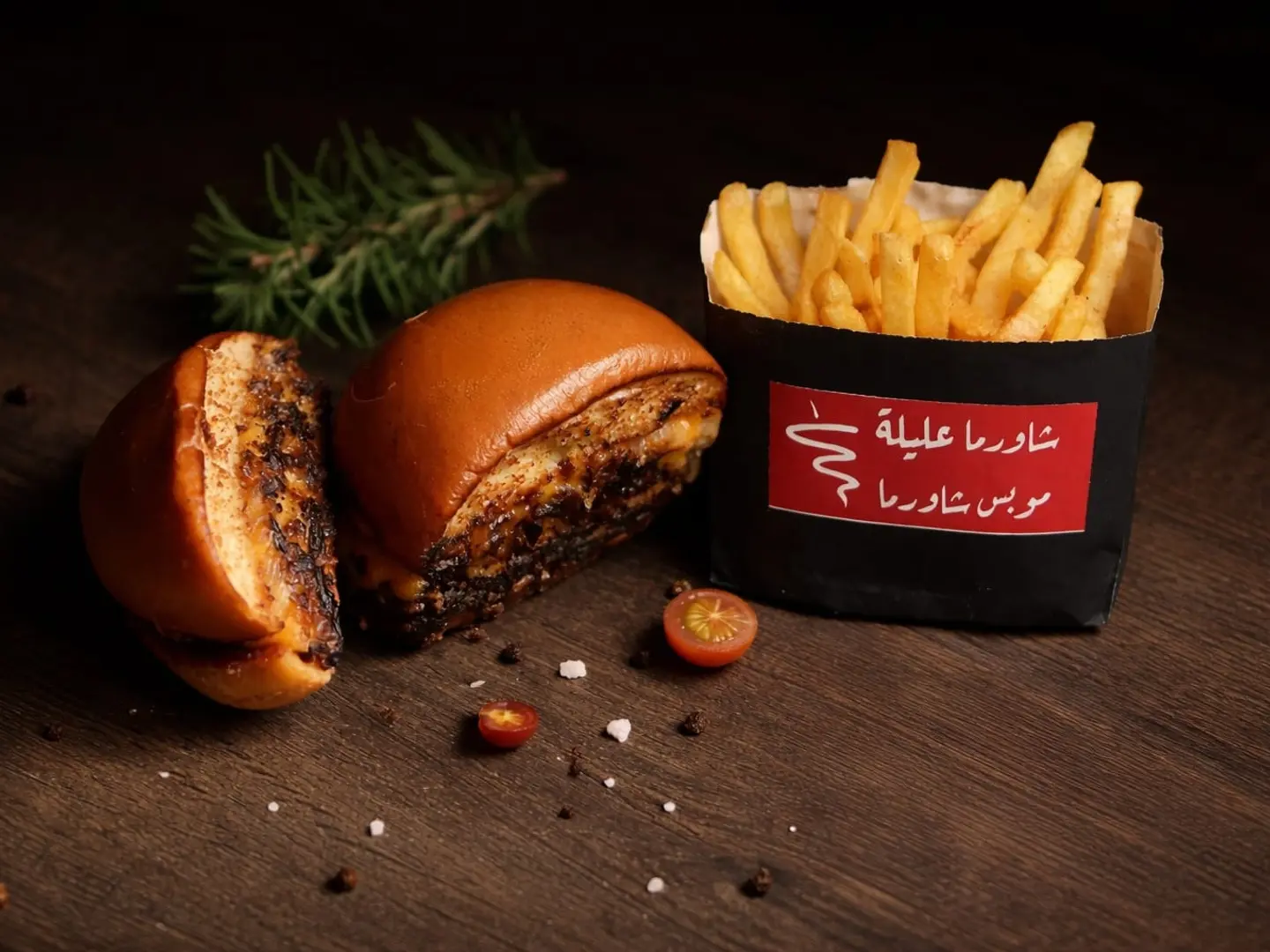 1 برجر سيجنتشر - 1 بطاطس