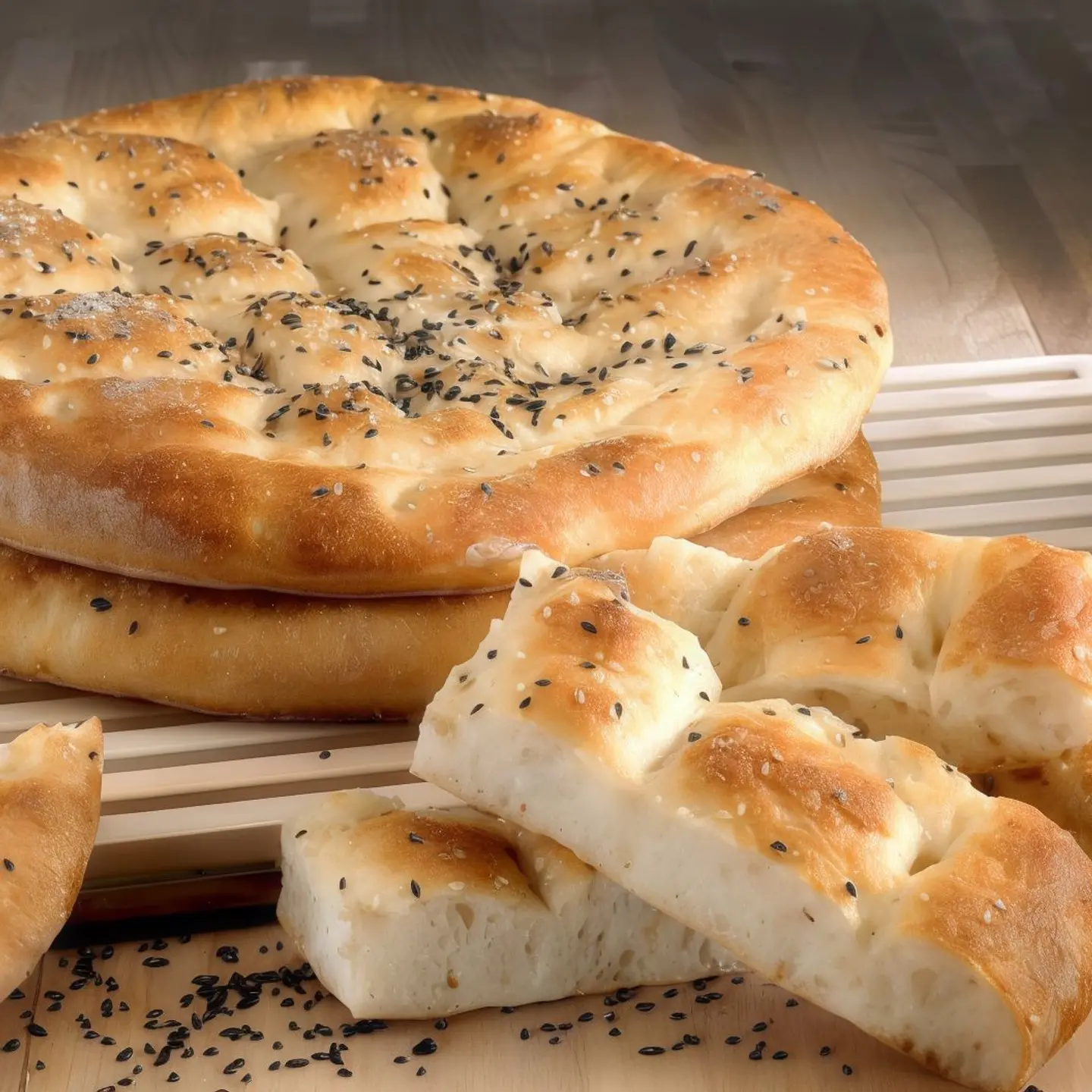 خبز بالحبة السوداء