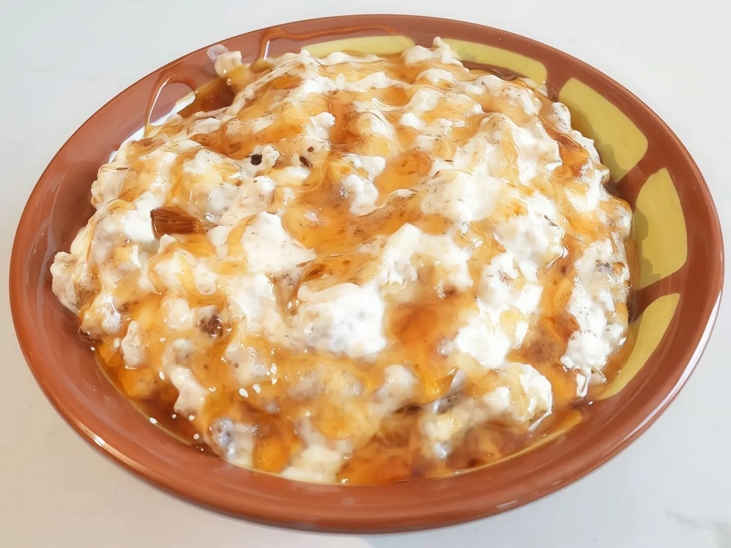 معصوب قشطة بالسمن و العسل
