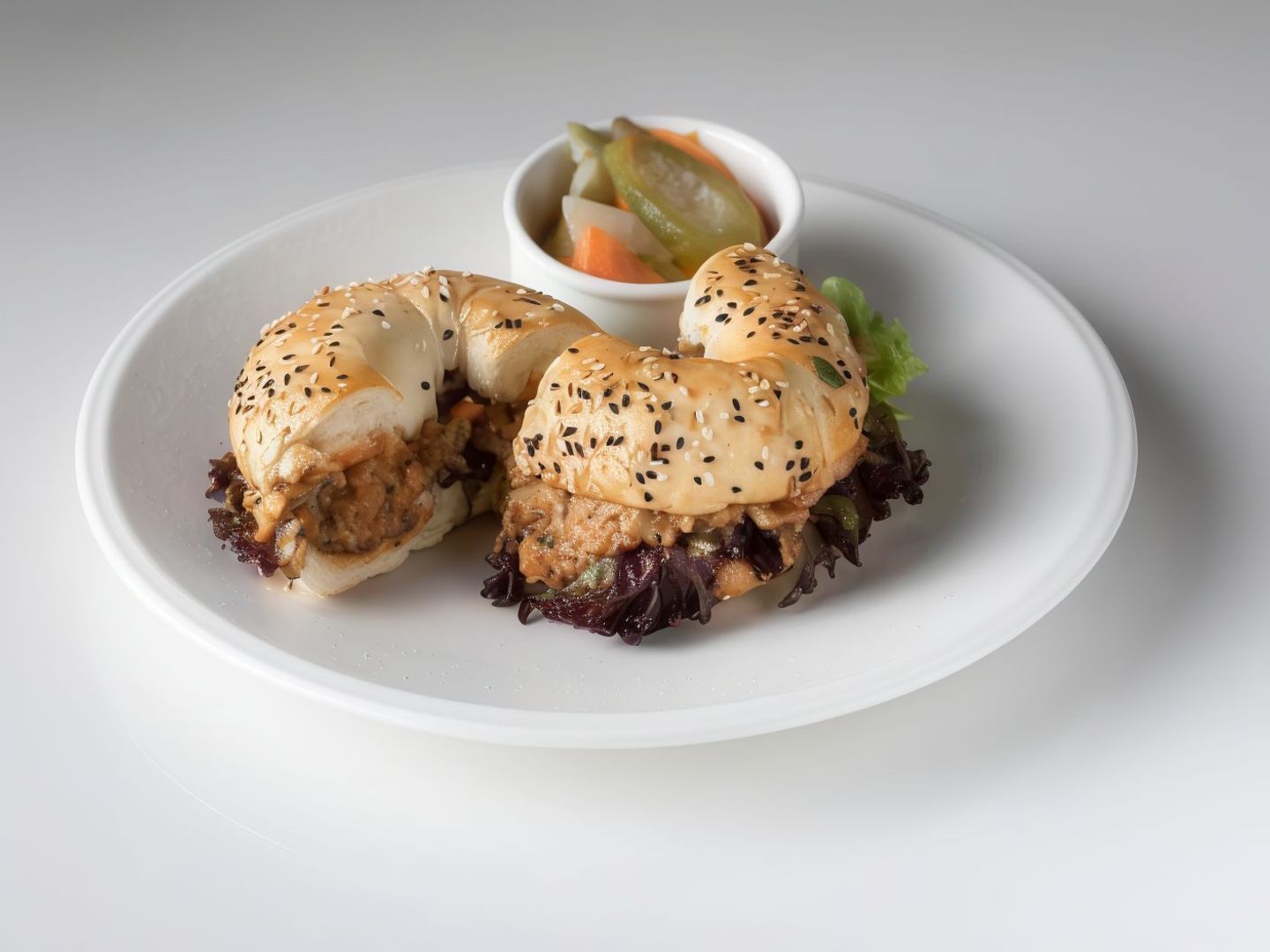 Spicy Chicken Bagel