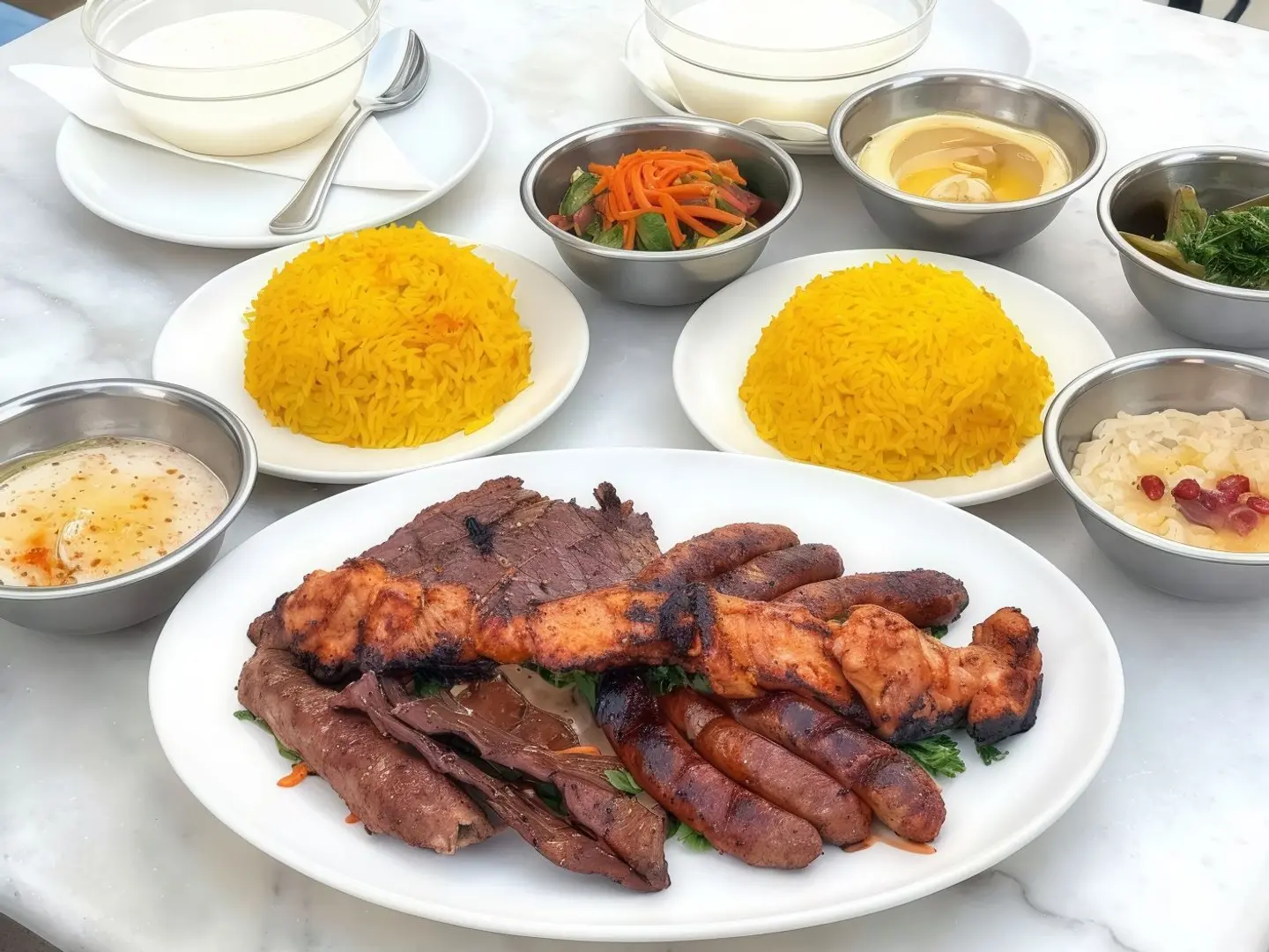 وجبة المشاوي