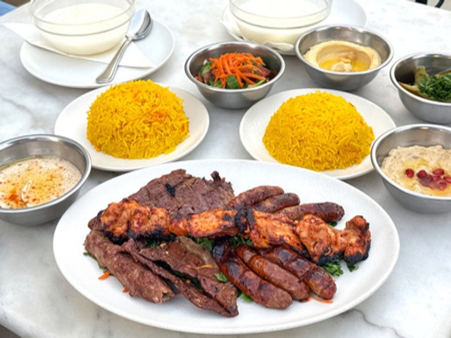 وجبة مشاوى