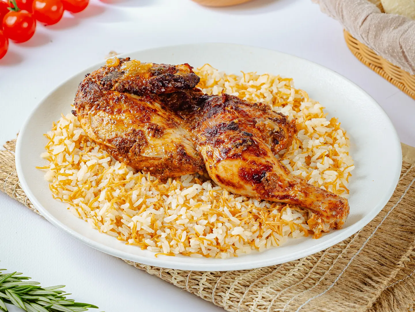 Half Chicken Muhammara