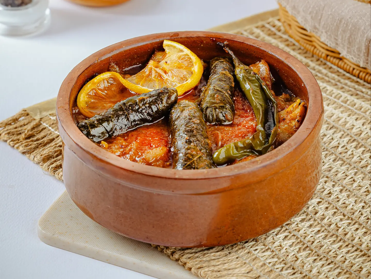 Stuffed Grape Vine With Kawareh