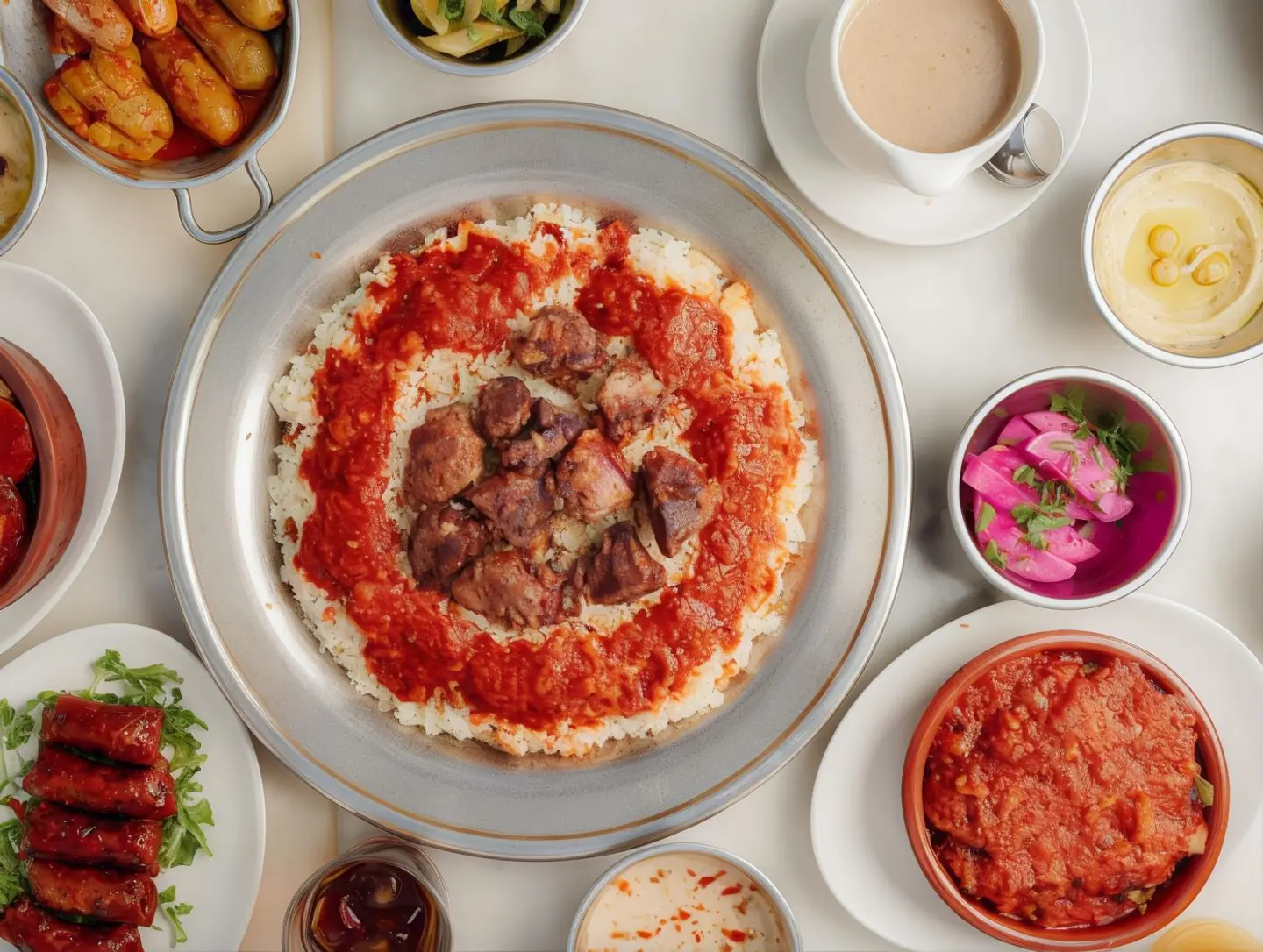 صينية فتة