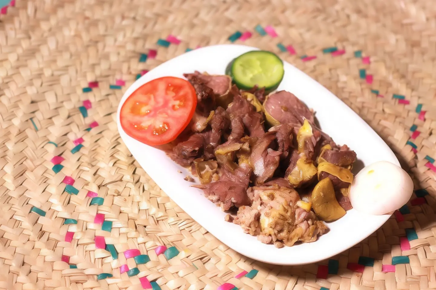 لحمة رأس مع الأرز