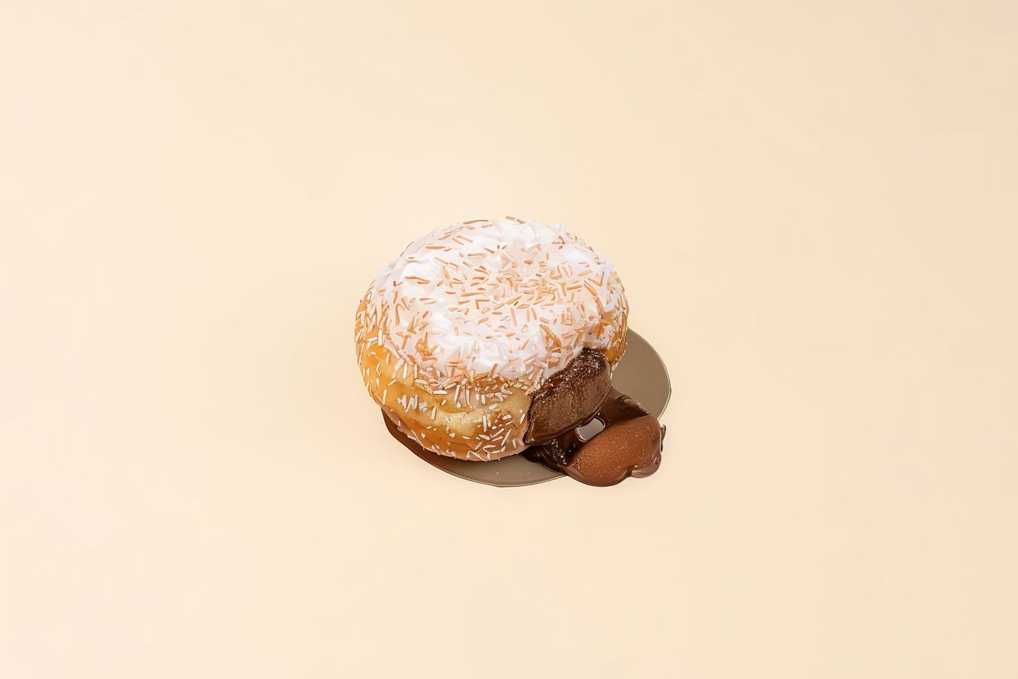 دونات شوكلاتة