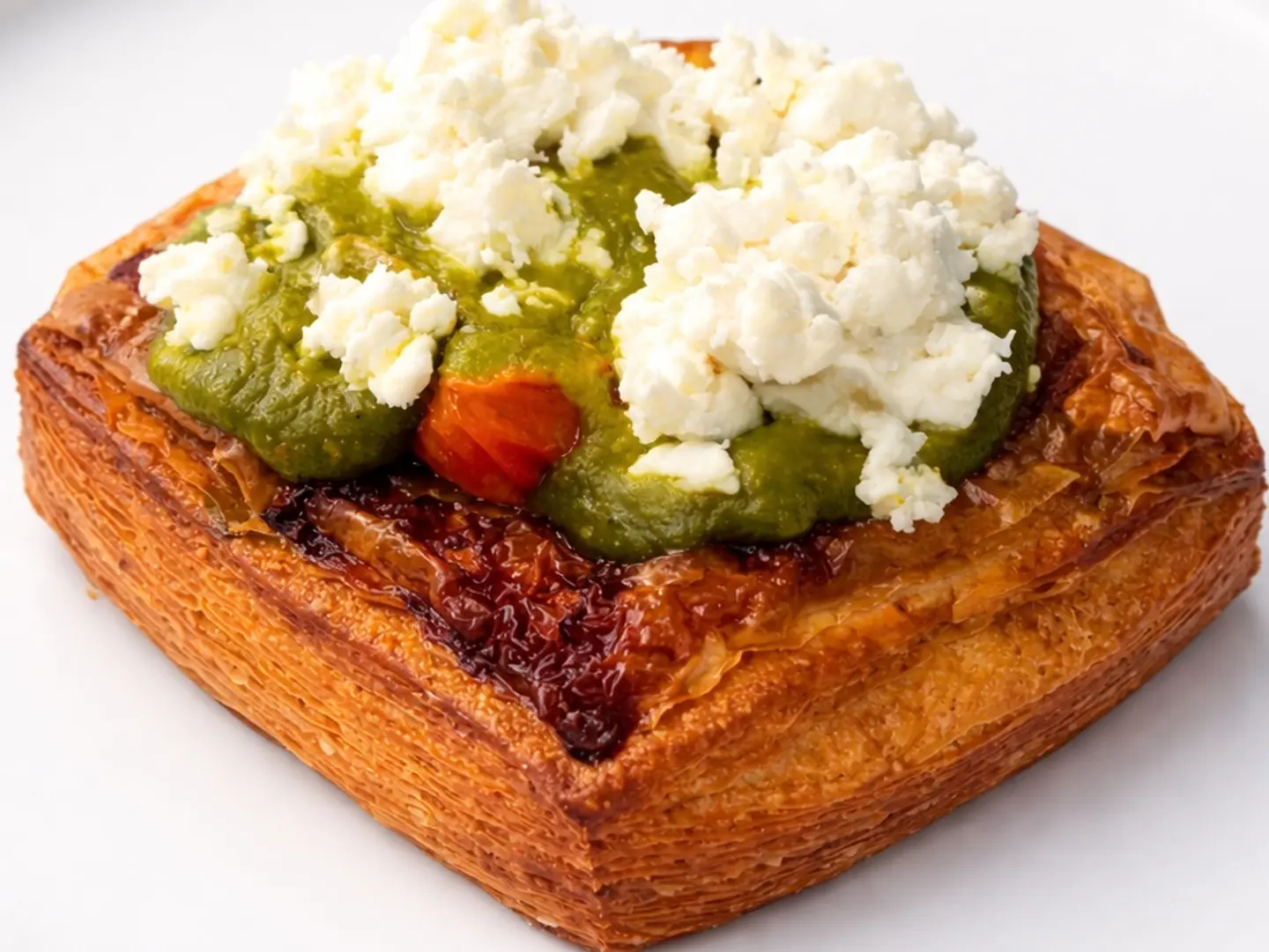 Cherry Tomato Pesto With Feta Cheese