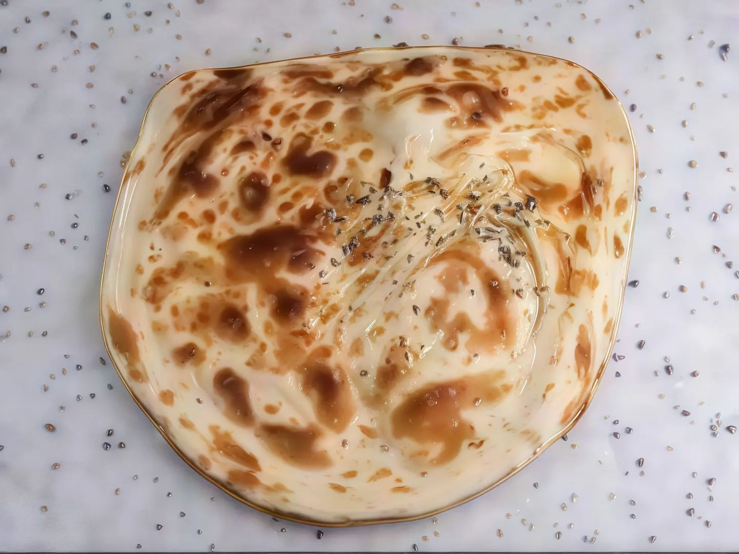 ملوح رطب عسل وسمن