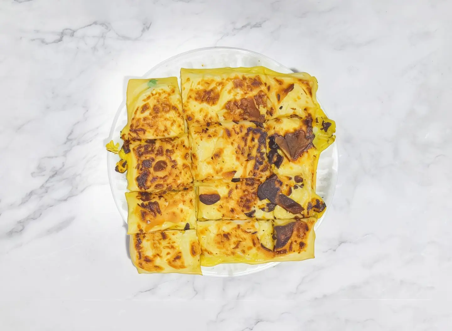 مطبق مالح باللحم دبل