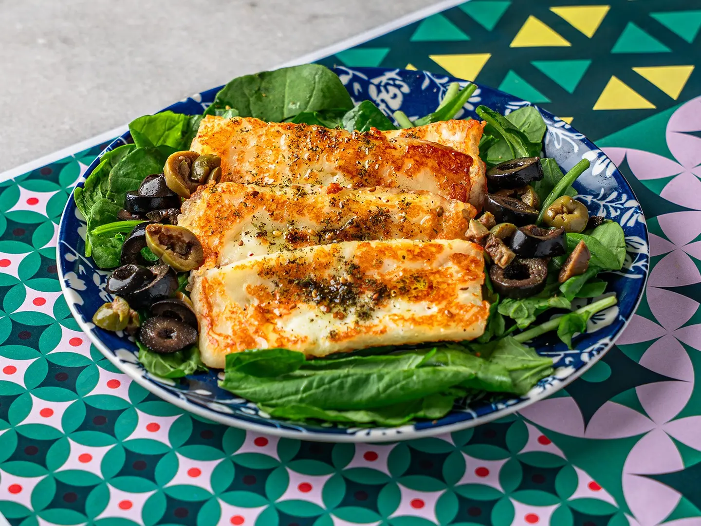 Grilled Halloumi Cheese