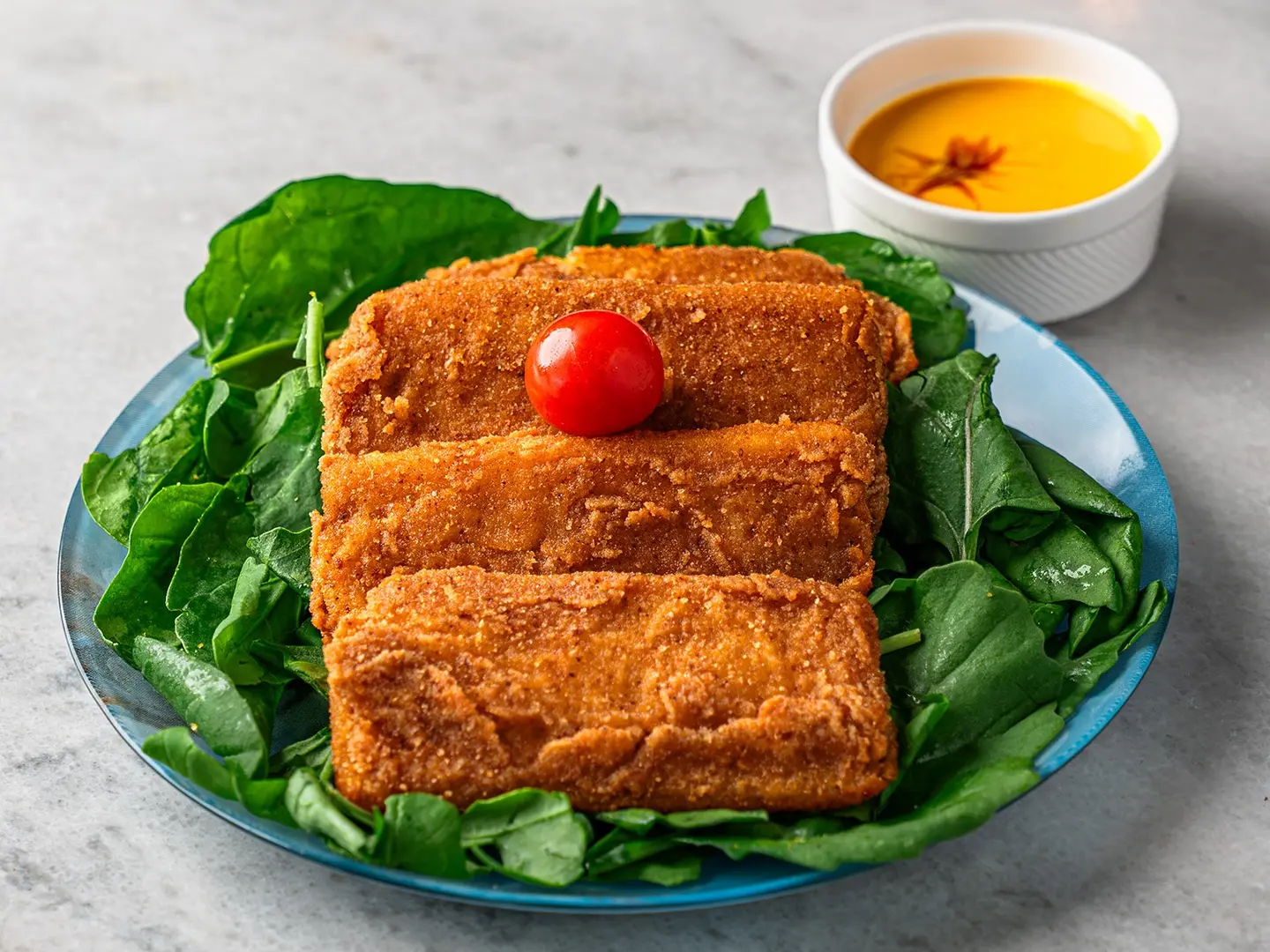 Fried Romano Cheese
