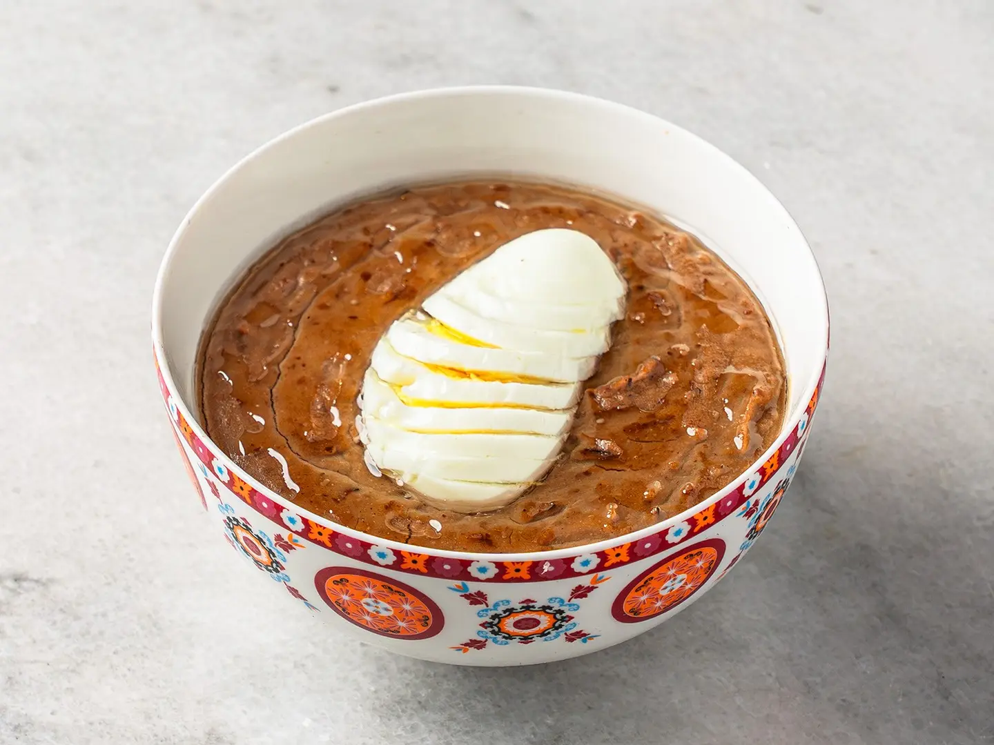 Beans With Eggs