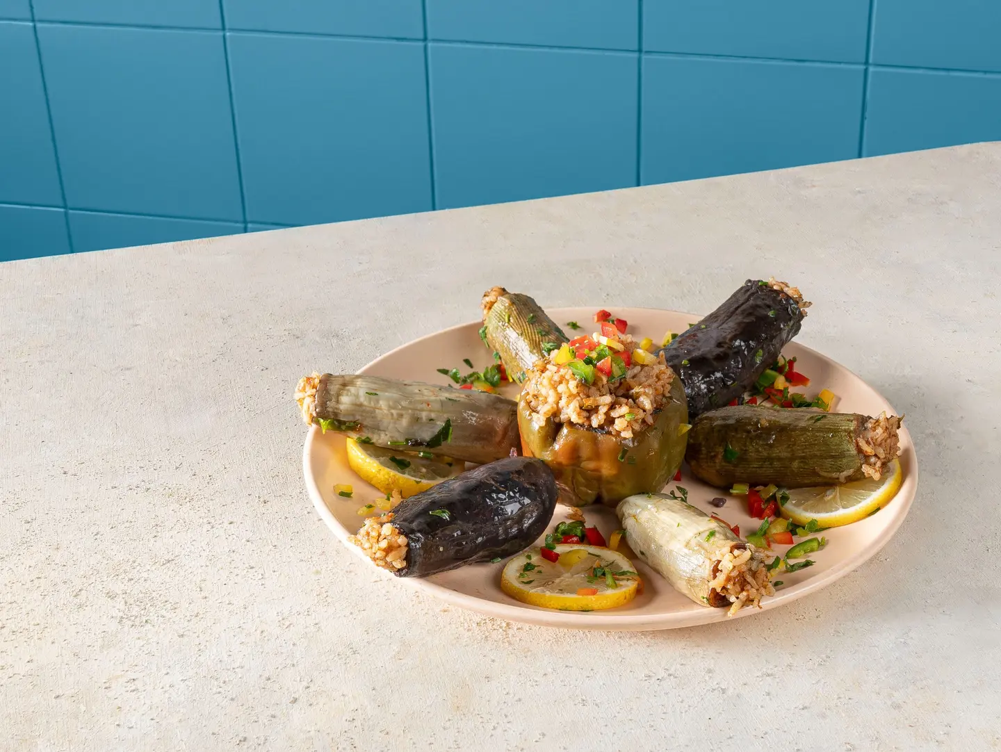 Mixed Mahshi