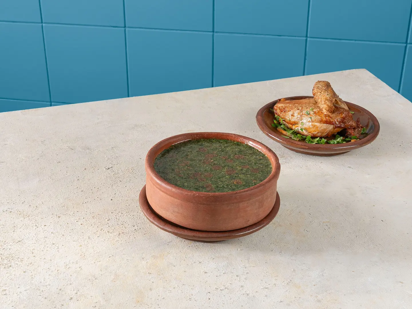 Mulukhiyah With Chicken
