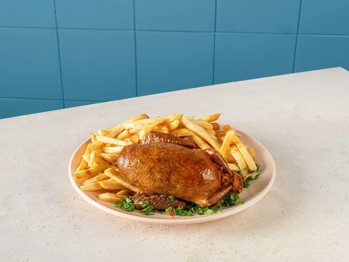 Stuffed Pigeon With Rice