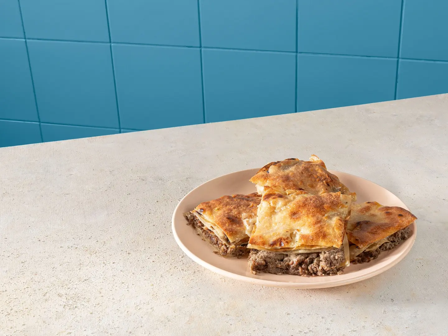 Minced Meat Pastry Rolls