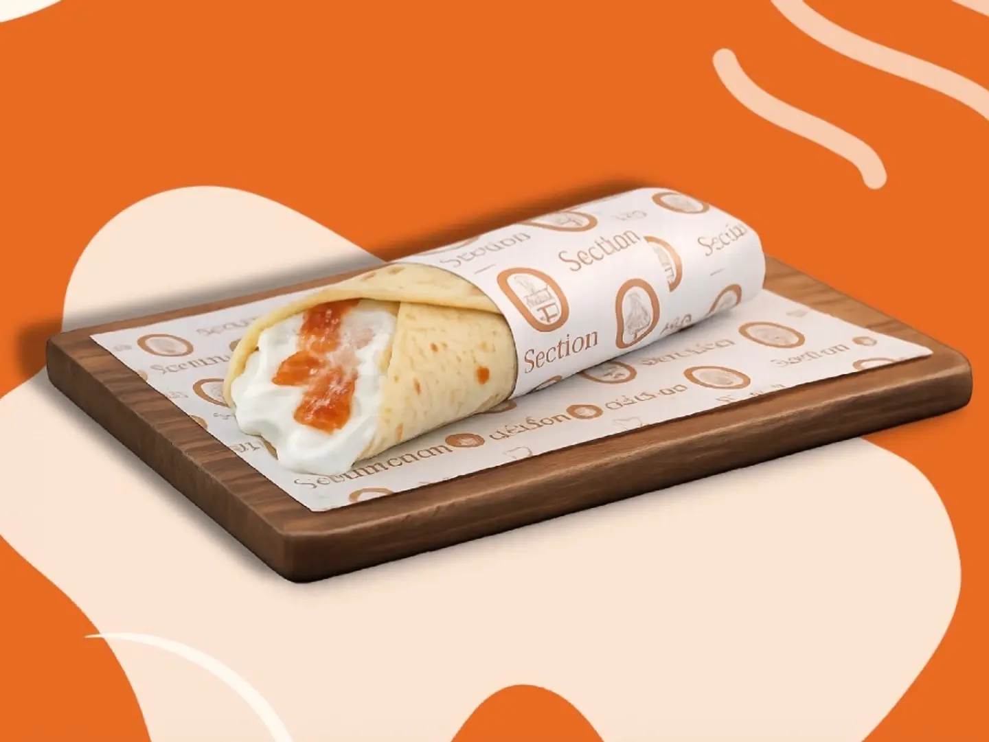 Cheese And Jam - Chapati