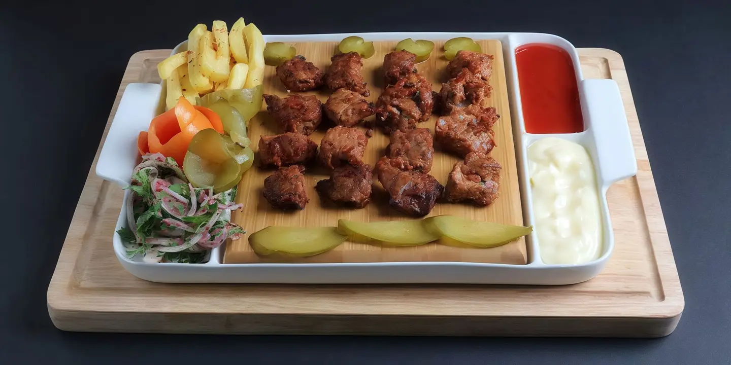 صحن اوصال لحم