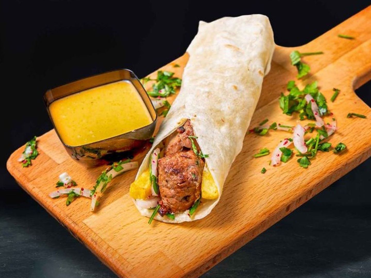 Meat Kebab Sandwich
