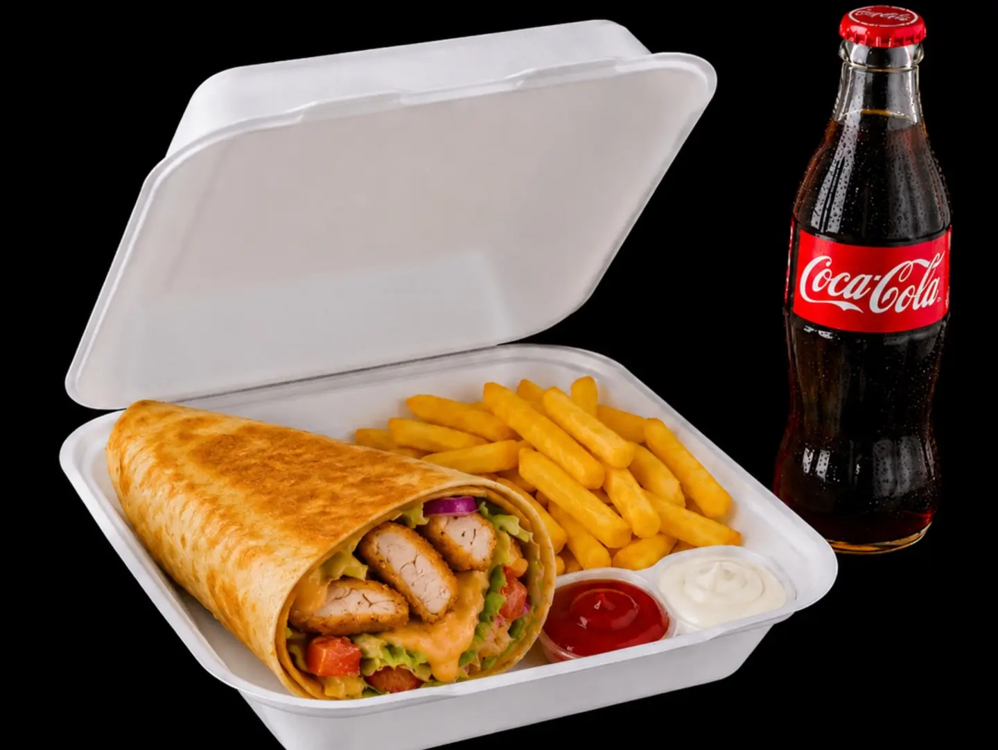 Tortilla Sandwich Meal