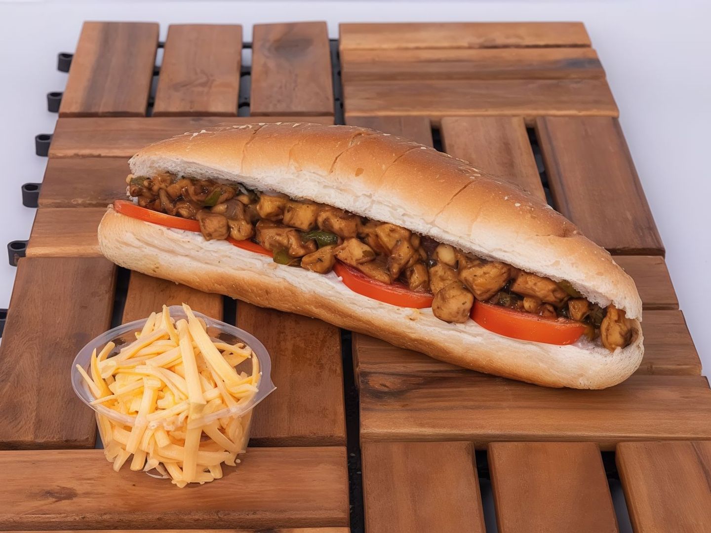ساندوتش كودو دجاج بالجبنة