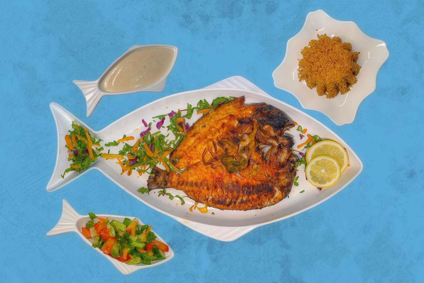 Sea Bream Meal - Sinjari Grilled