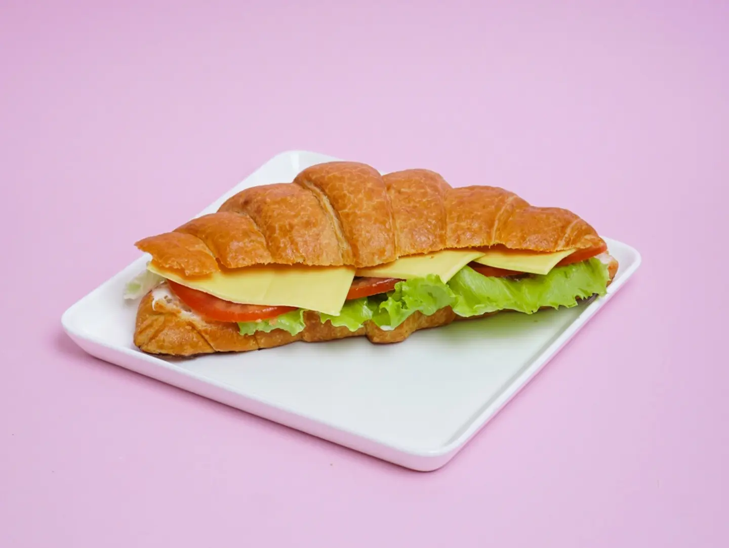 Three Cheese Croissant Sandwich