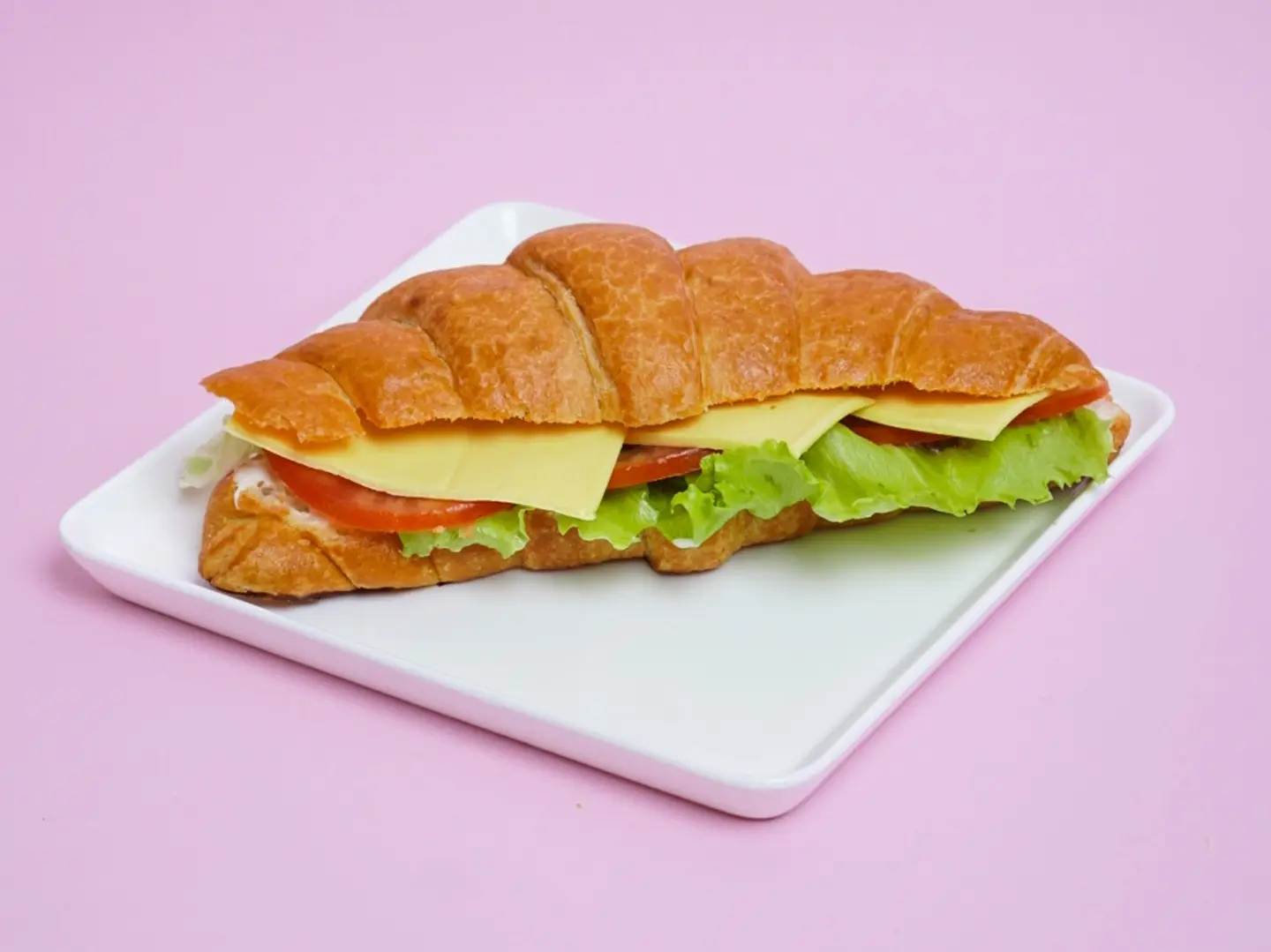 Three Cheese Croissant Sandwich
