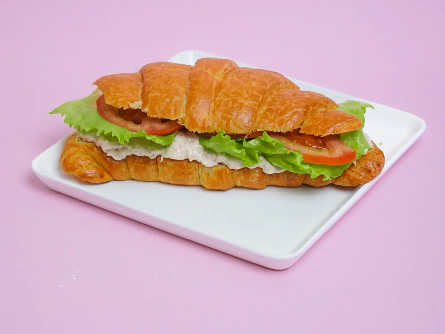 Tuna Croissant Sandwich