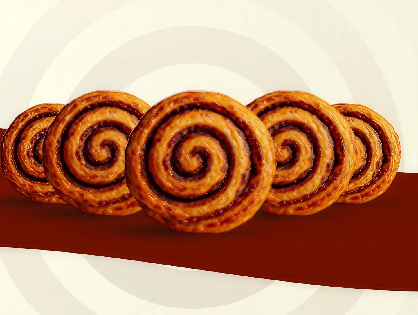 Mini Cinnamon Rolls 5 Pieces