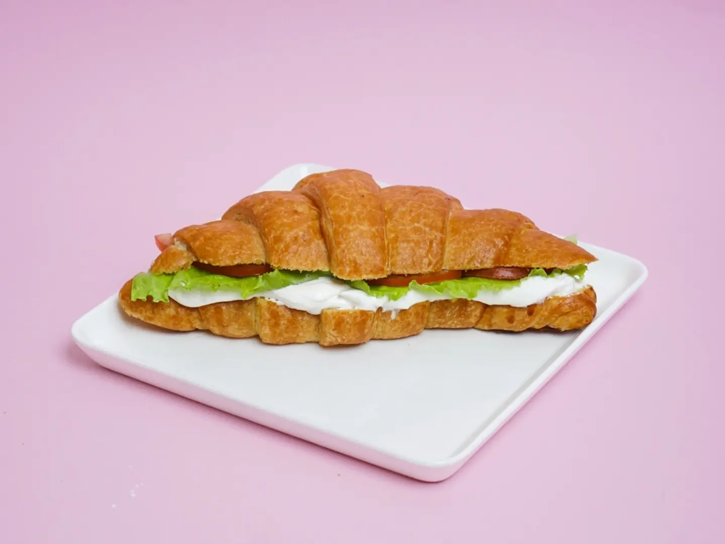 Labneh Croissant Sandwich