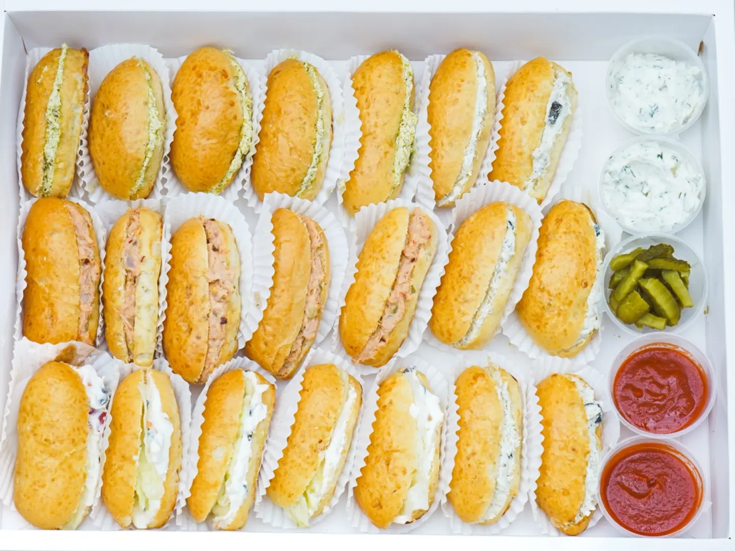 Mini Bites Sandwich 24 Pcs