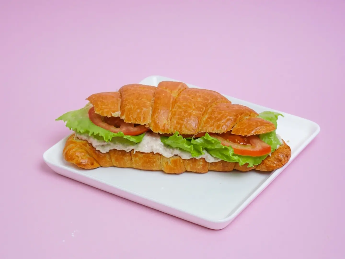 Tuna Croissant Sandwich