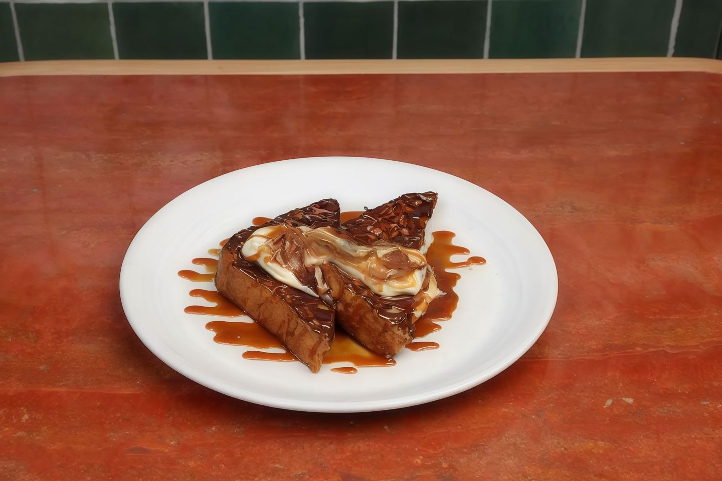 Caramel Frosting French Toast