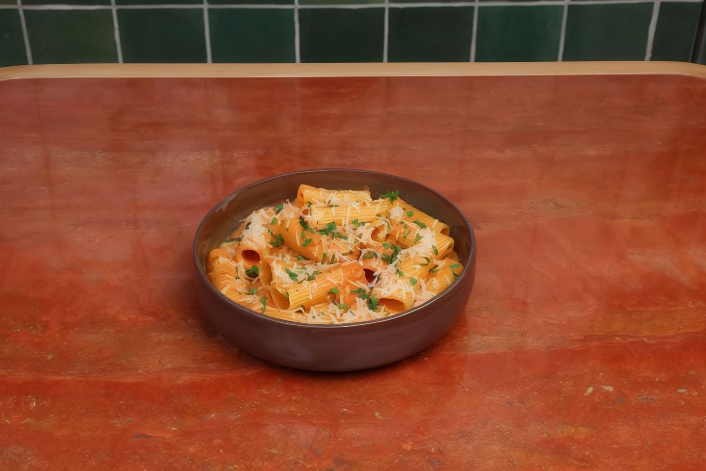 Pink Sauce Rigatoni