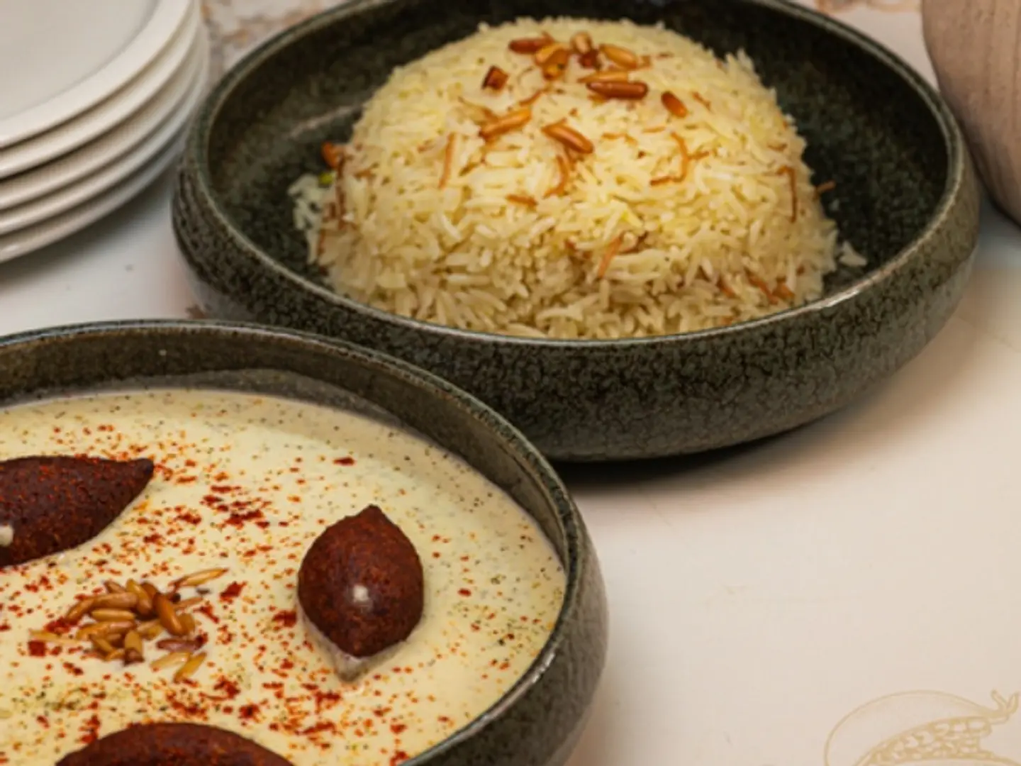 كبة باللبن