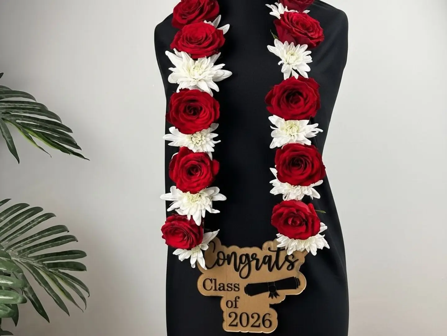 Graduation Contract With Red Roses