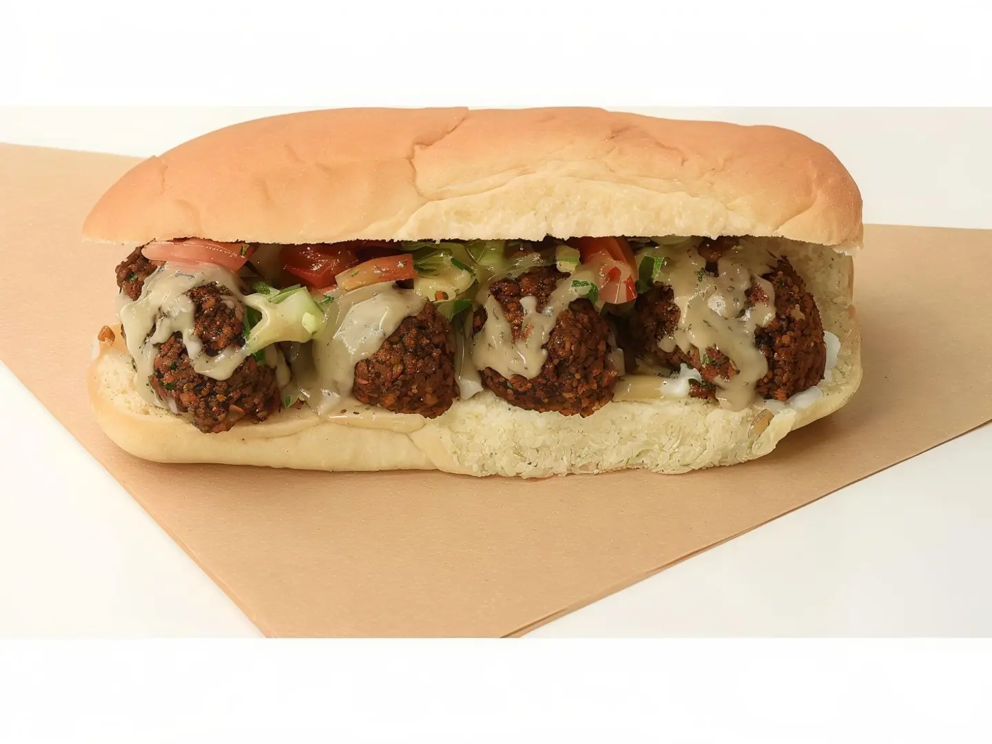 Falafel With Samoli Bread