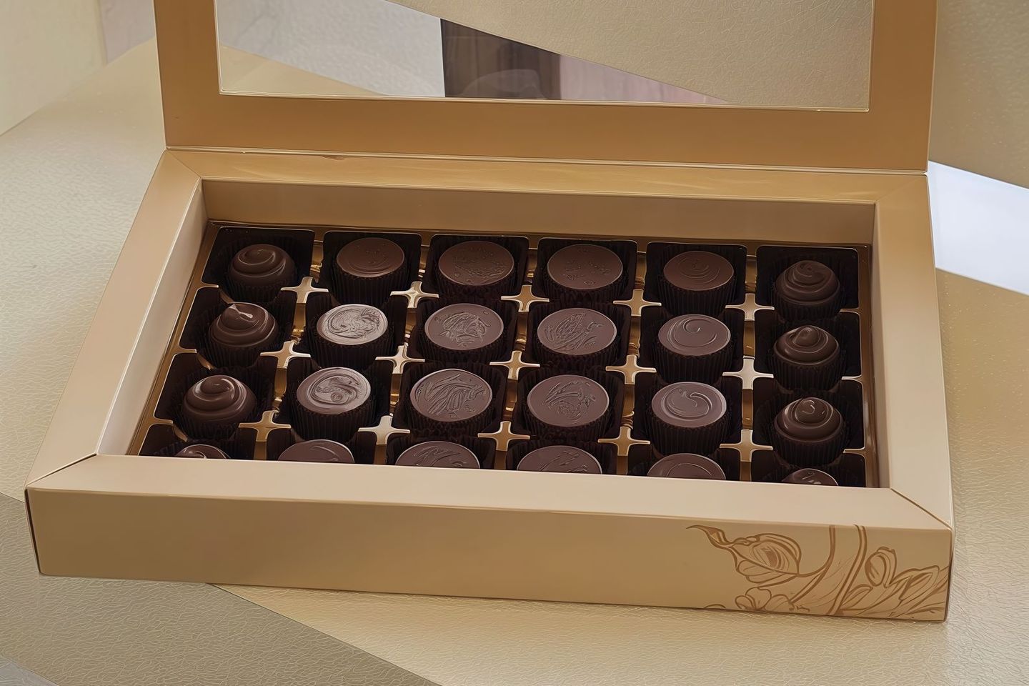 Gold Beljicky Chocolate