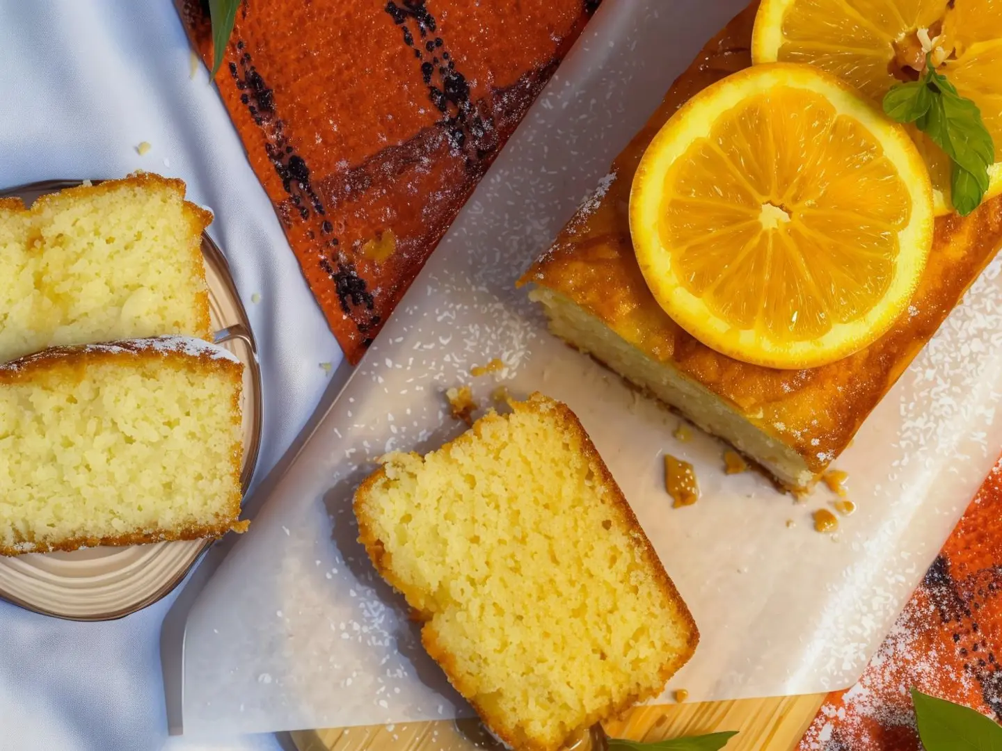 English Orange Cake