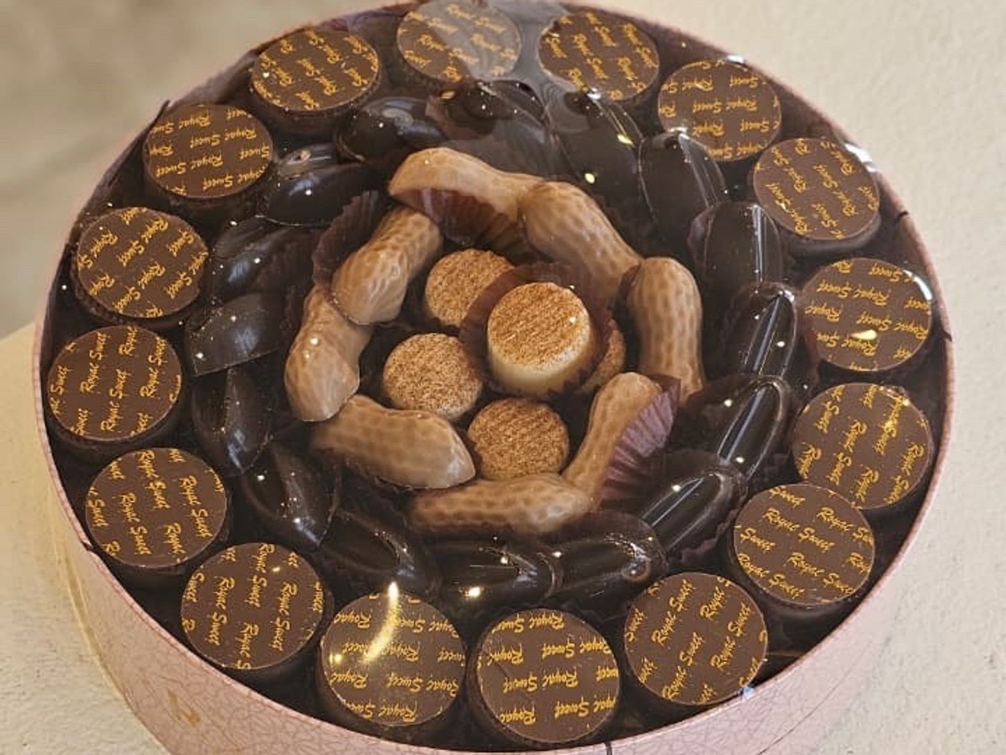 شوكلاته بلجيكي دائري صغير