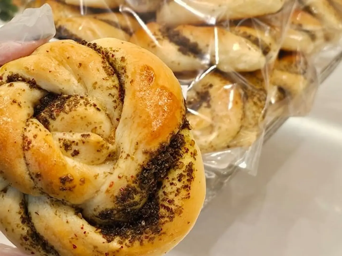 فطائر بالزعتر
