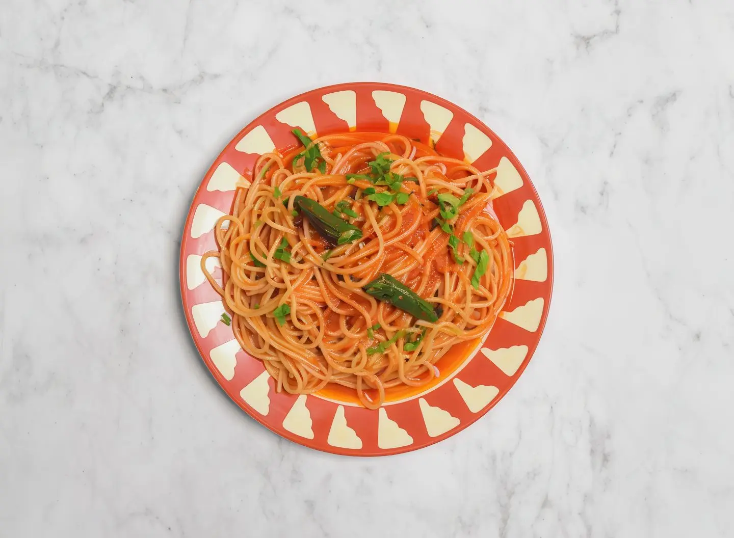 سباغيتي بالصلصة