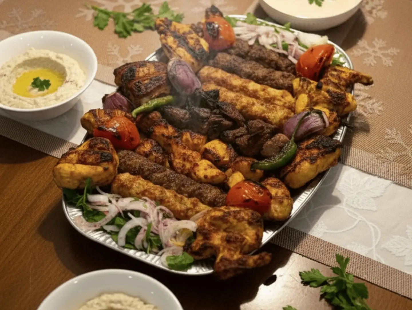 صحن مشاوي مشكل كيلو