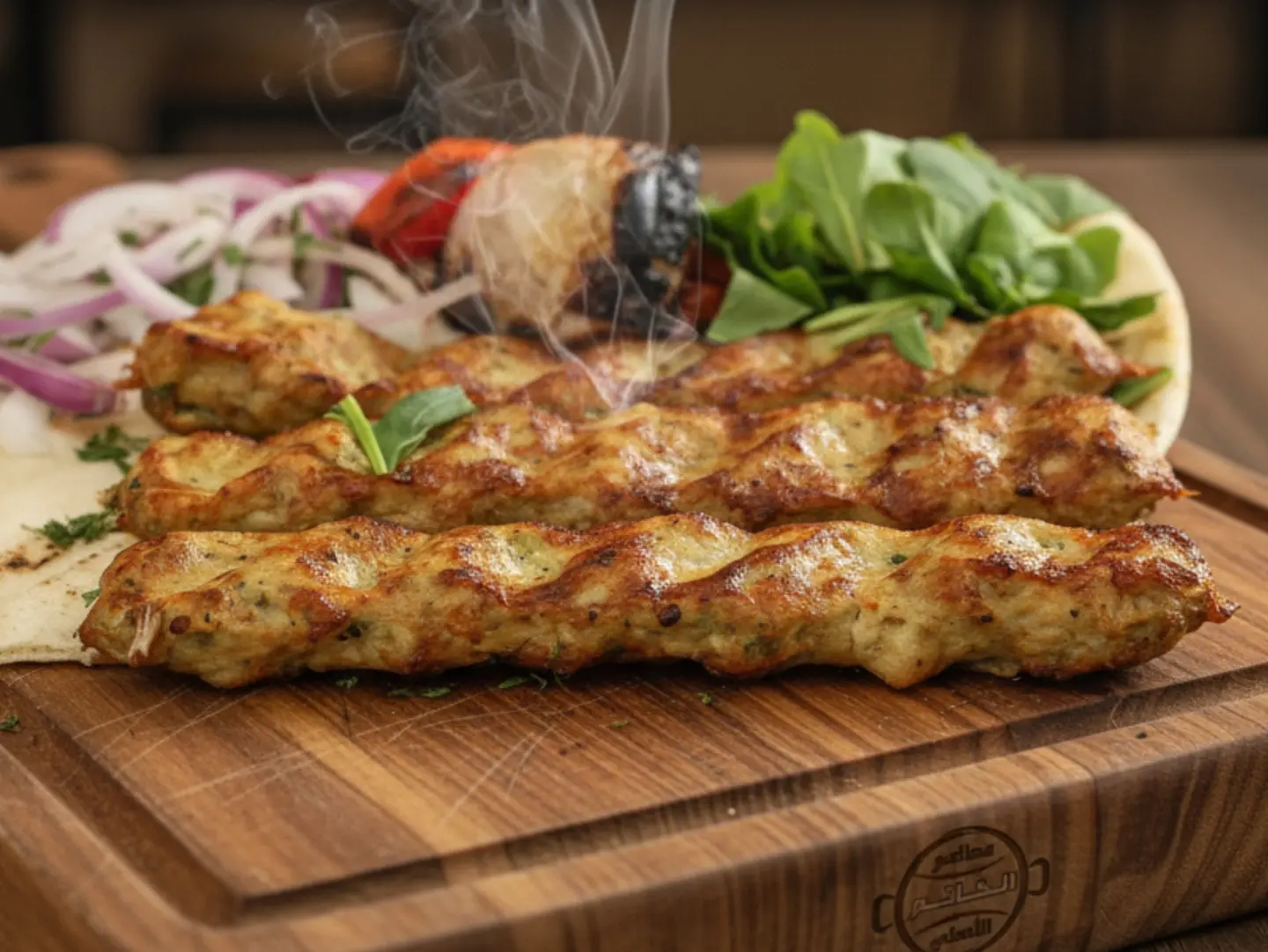 كباب دجاج مشوي