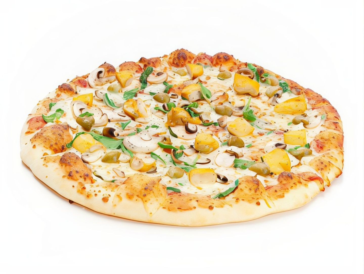 Plain Chicken Pieces Pizza - Small