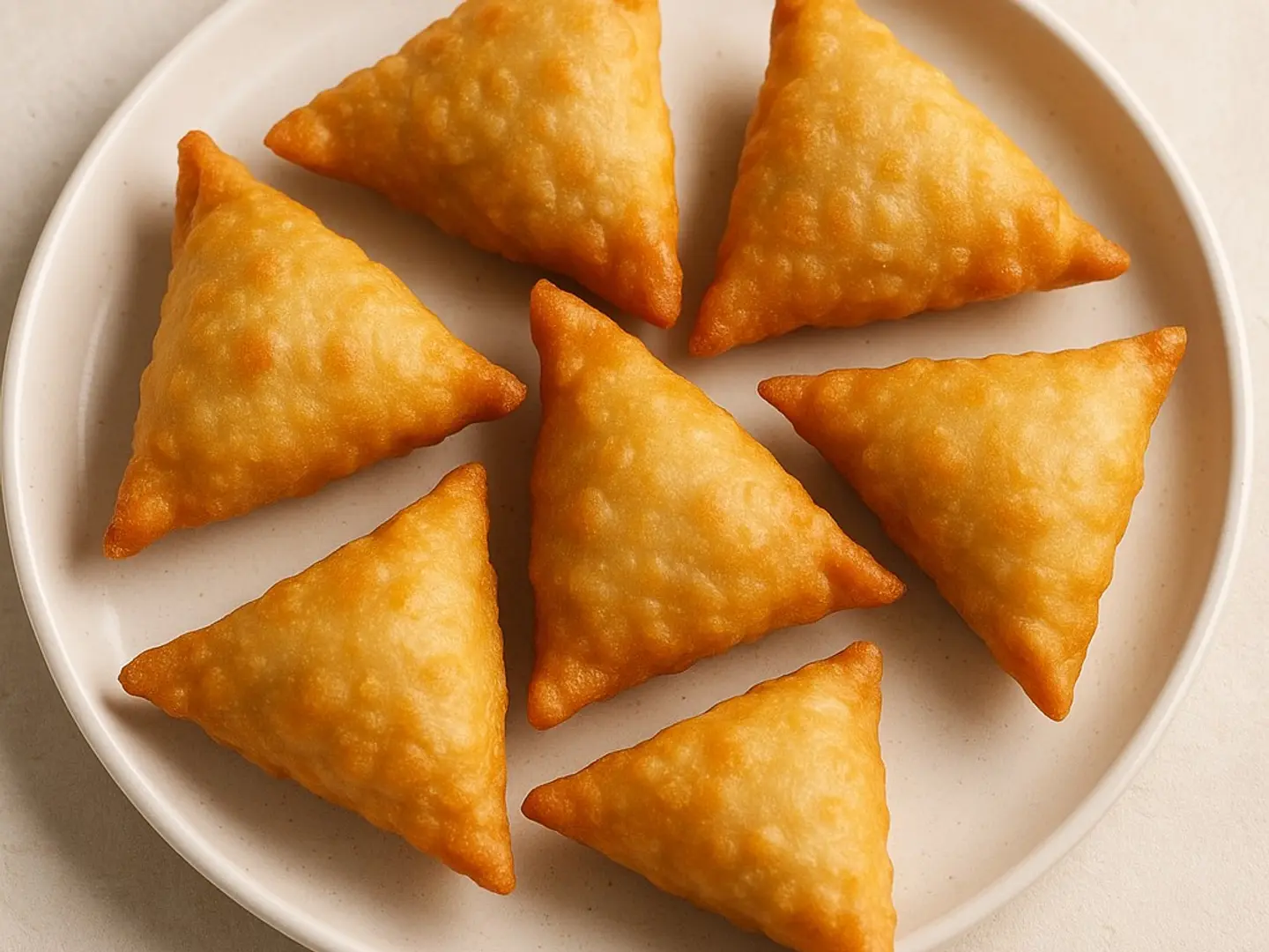 6 Meat Samosas
