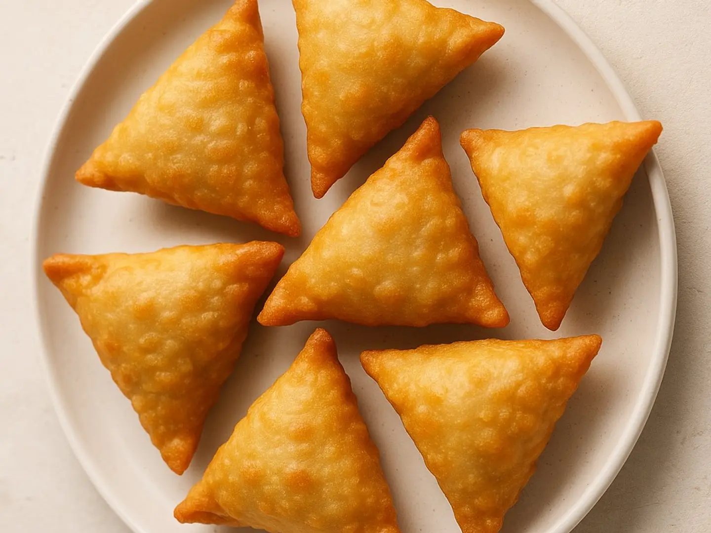 6 Chicken Samosas